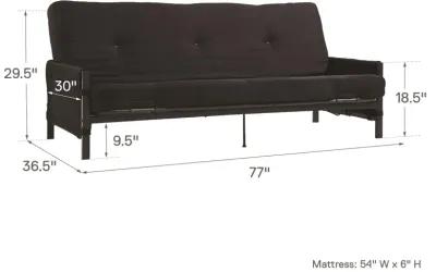 Fairview Storage Futon with 6" Mattress