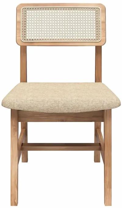 Eleni Cane Dining Chairs, Set of 2