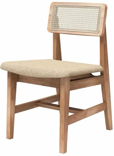 Eleni Cane Dining Chairs, Set of 2