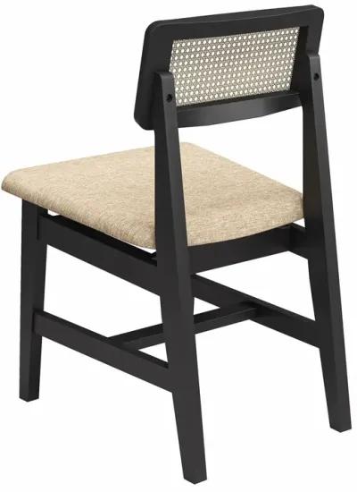 Eleni Cane Dining Chairs, Set of 2