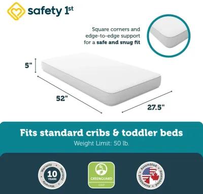 Pleasant Dreams Crib and Toddler Bed Mattress