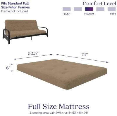 Braga 6-Inch Bonnell Coil Futon Mattress