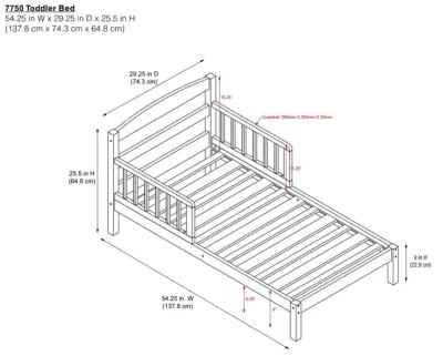 Jackson Wood Toddler Bed