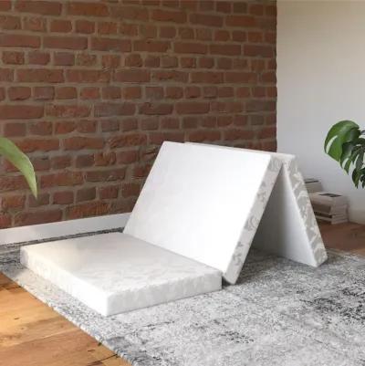 Olee 4-Inch Tri-Fold Folding Mattress