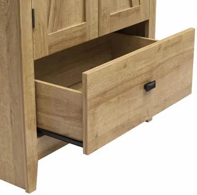 Farmington Rustic Farmhouse 30 Inch Wide Storage Cabinet