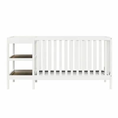 Ema 3-in-1 Convertible Crib & Changer Combo