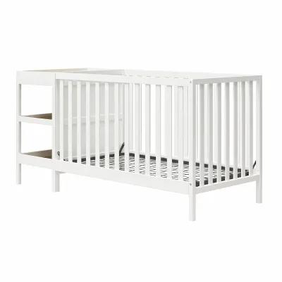 Ema 3-in-1 Convertible Crib & Changer Combo