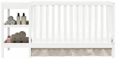 Ema 3-in-1 Convertible Crib & Changer Combo