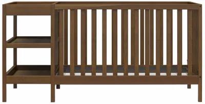 Ema 3-in-1 Convertible Crib & Changer Combo