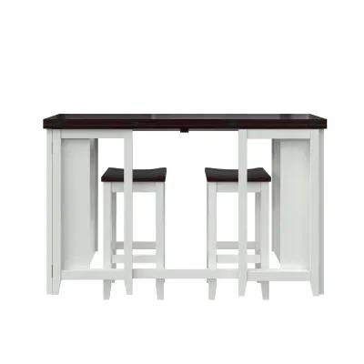 Jorden 3 Piece Counter Height Drop-Leaf Dining Set