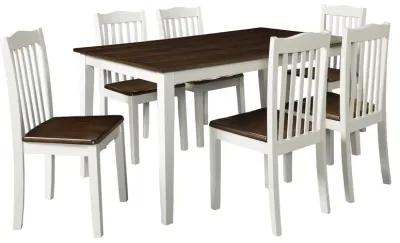 Shiloh 5-Piece Rustic Dining Set