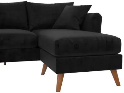 Magnolia Reversible Sectional Sofa with Pillows