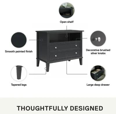 Franklin Wide Nightstand with Drawer