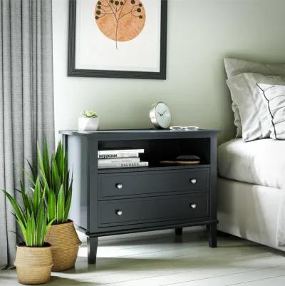 Franklin Wide Nightstand with Drawer