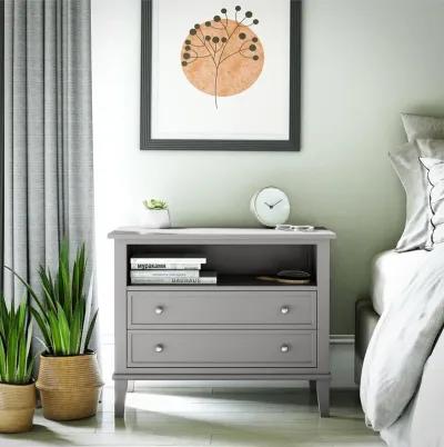 Franklin Wide Nightstand with Drawer