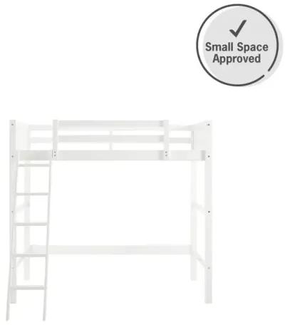 Kiarah Twin Loft Bed with Ladde