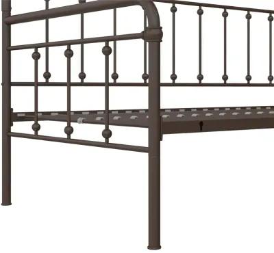 Locky Metal Daybed with Pop Up Trundle Bed