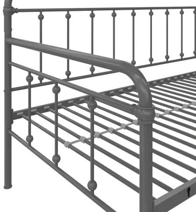 Locky Metal Daybed with Pop Up Trundle Bed