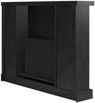 Winston Fireplace Mantel with Built-in Bookshelves