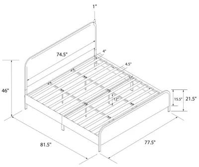 Tallulah Upholstered Platform Bed Frame