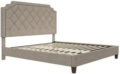 Eloise Chenille Upholstered Platform Bed