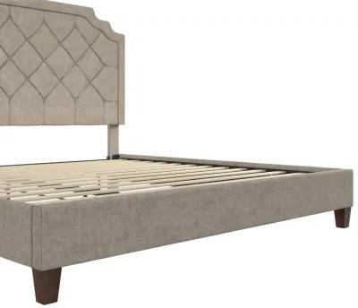 Eloise Chenille Upholstered Platform Bed