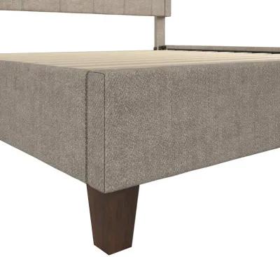 Eloise Chenille Upholstered Platform Bed