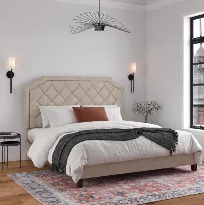 Eloise Chenille Upholstered Platform Bed