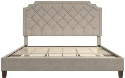 Eloise Chenille Upholstered Platform Bed