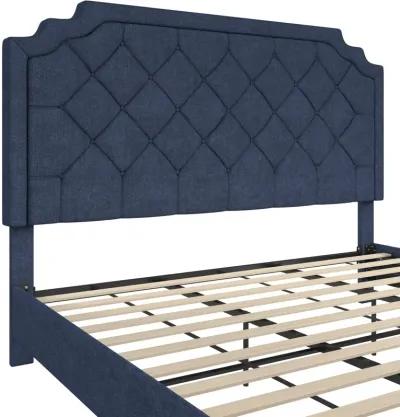 Eloise Chenille Upholstered Platform Bed