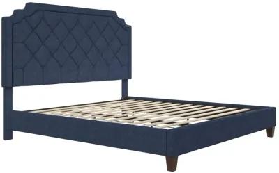 Eloise Chenille Upholstered Platform Bed