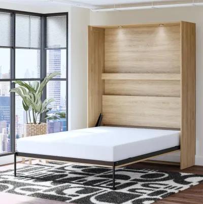 Holly Hills Queen Murphy Bed with 8" Memory Foam Mattress