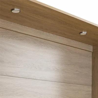 Holly Hills Queen Murphy Bed with 8" Memory Foam Mattress