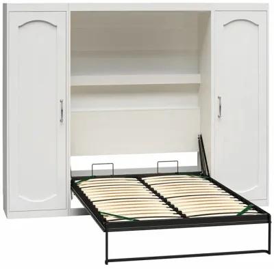 Her Majesty Murphy Bed with 2 Storage Wardrobes