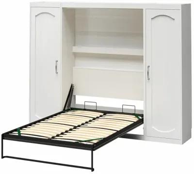 Her Majesty Murphy Bed with 2 Storage Wardrobes