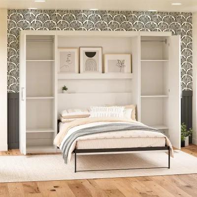 Her Majesty Murphy Bed with 2 Storage Wardrobes