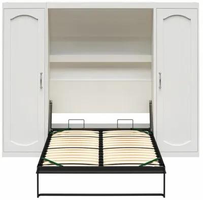 Her Majesty Murphy Bed with 2 Storage Wardrobes