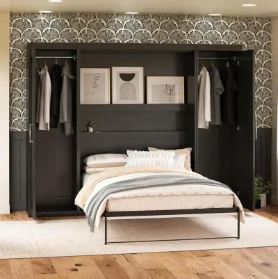 Her Majesty Murphy Bed with 2 Storage Wardrobes