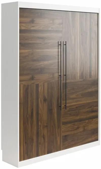 Pinnacle 2-Tone Murphy Bed with Decorative Door Front