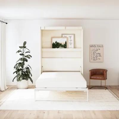 Greenwich Murphy Bed with Gallery Shelf and Touch Sensor LED Lighting