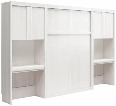 Paramount Murphy Bed with 2 Vanity/Desk Side Cabinets