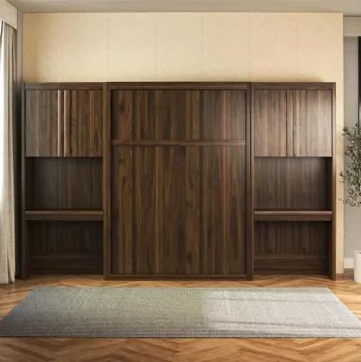 Paramount Murphy Bed with 2 Vanity/Desk Side Cabinets