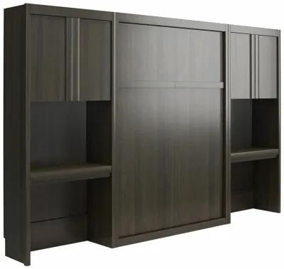 Paramount Murphy Bed with 2 Vanity/Desk Side Cabinets