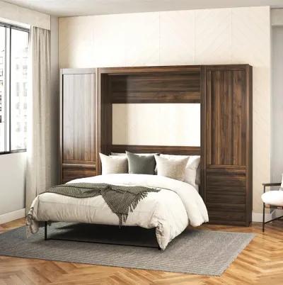 Paramount Murphy Bed with 2 Armoire Side Cabinets