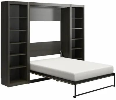 Paramount Murphy Bed Bundle with 2 Open Storage Side Cabinets