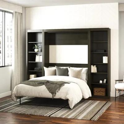 Paramount Murphy Bed Bundle with 2 Open Storage Side Cabinets