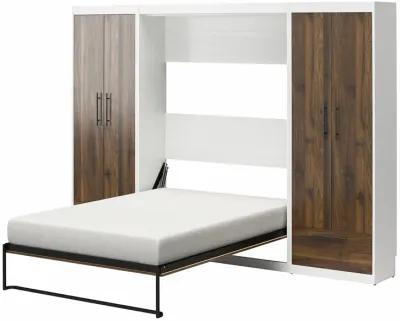 Pinnacle Wall Bed Bundle with 2 Wardrobe Side Cabinets