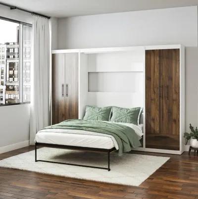 Pinnacle Wall Bed Bundle with 2 Wardrobe Side Cabinets