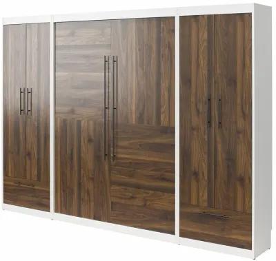 Pinnacle Wall Bed Bundle with 2 Wardrobe Side Cabinets