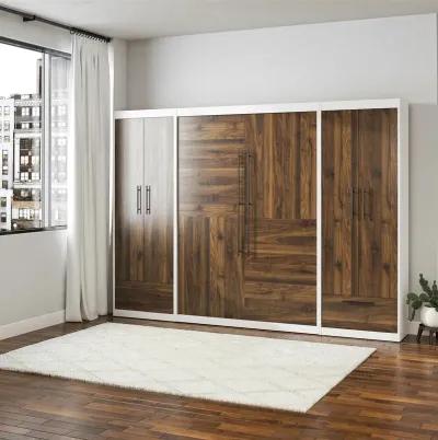 Pinnacle Wall Bed Bundle with 2 Wardrobe Side Cabinets